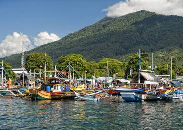 Fishing boats in Bitung