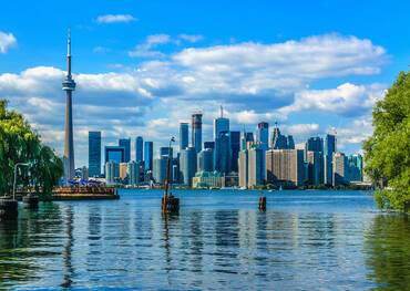 Two Night Hotel Stay in Toronto, Canada **14 Night Land Tour Begins**