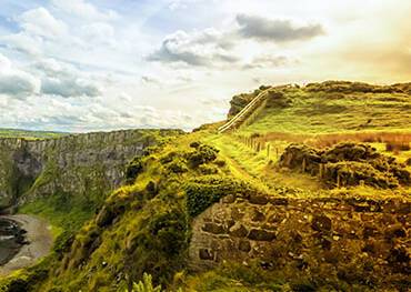 The coast of Northern Ireland