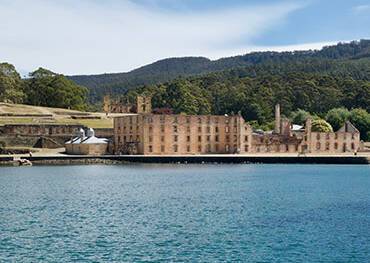 A panoramic view of Port Arthur