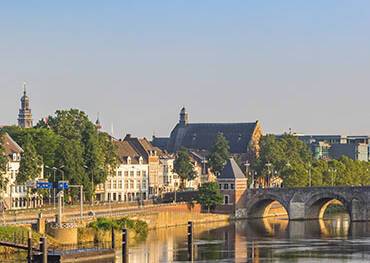 A panoramic view of Maastricht