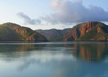 A panoramic view of Buccaneer Archipelago