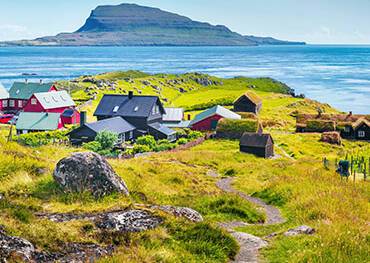 Panoramic view from Torshavn