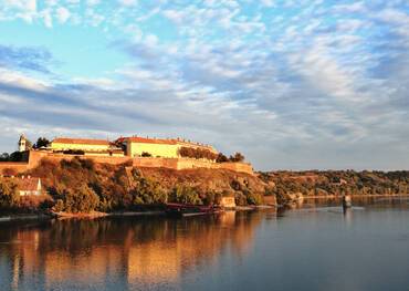 Petrovaradin Fortress in Novi Sad Serbia