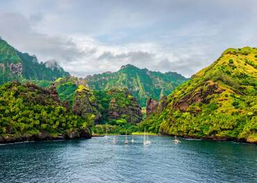 Hanavave, Fatu Hiva, French Polynesia