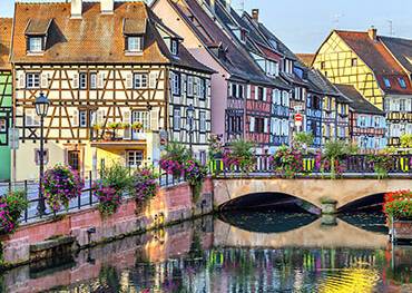 The view of Colmar