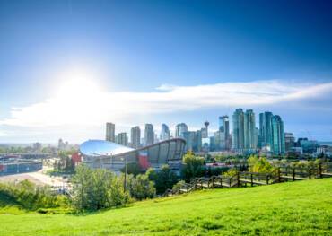 Overnight hotel stay in Calgary, Canada