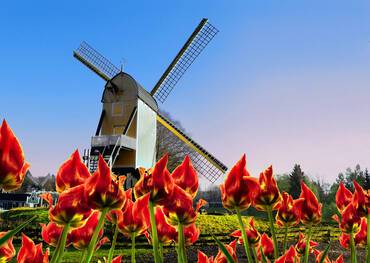 Dutch windmill, Arnhem