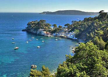 A panoramic view of Toulon's Cap Brun