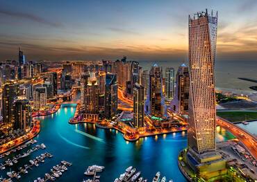 One Night 5★ Hotel Stay in Dubai, UAE