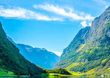 Aurlandsfjord in Flåm