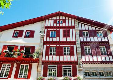 Biarritz traditional building