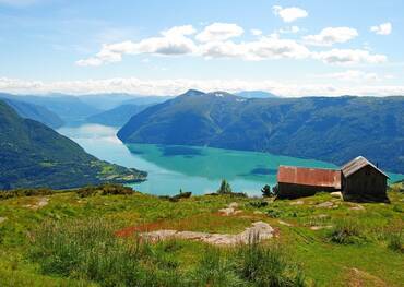Lustrafjorden, Norway