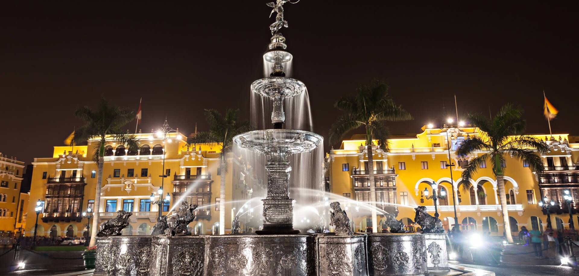 Fountain on the Plaza Mayor
