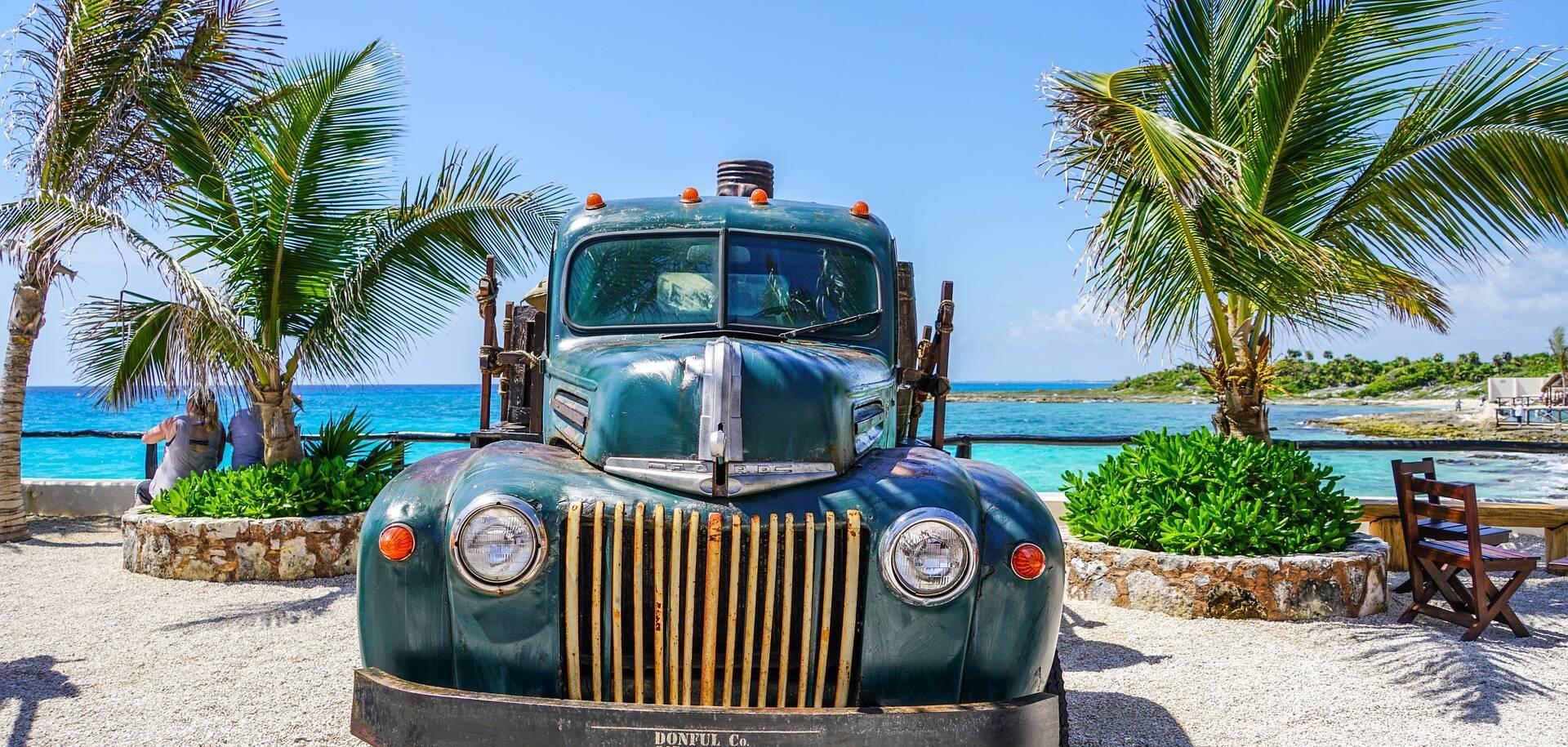 Antique Truck - Cozumel, Mexico