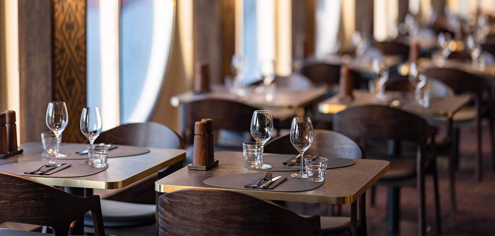 Brasserie Árran on MS Trollfjord