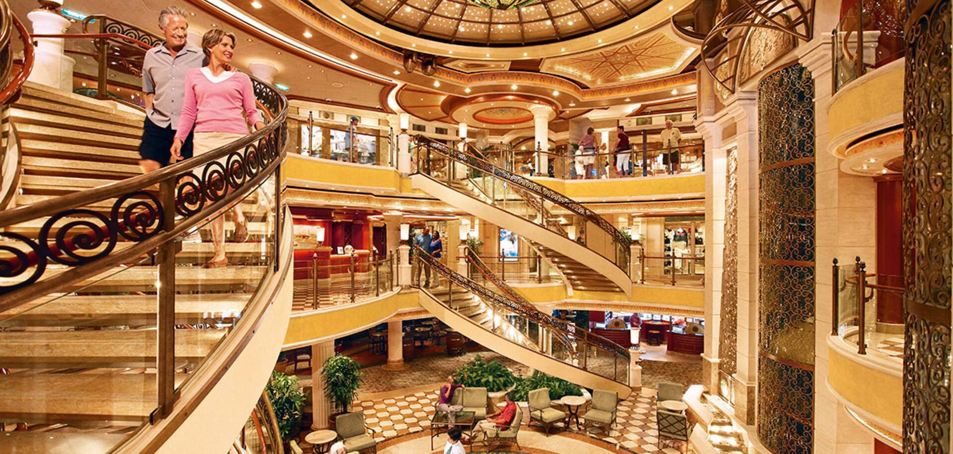Atrium on Emerald Princess