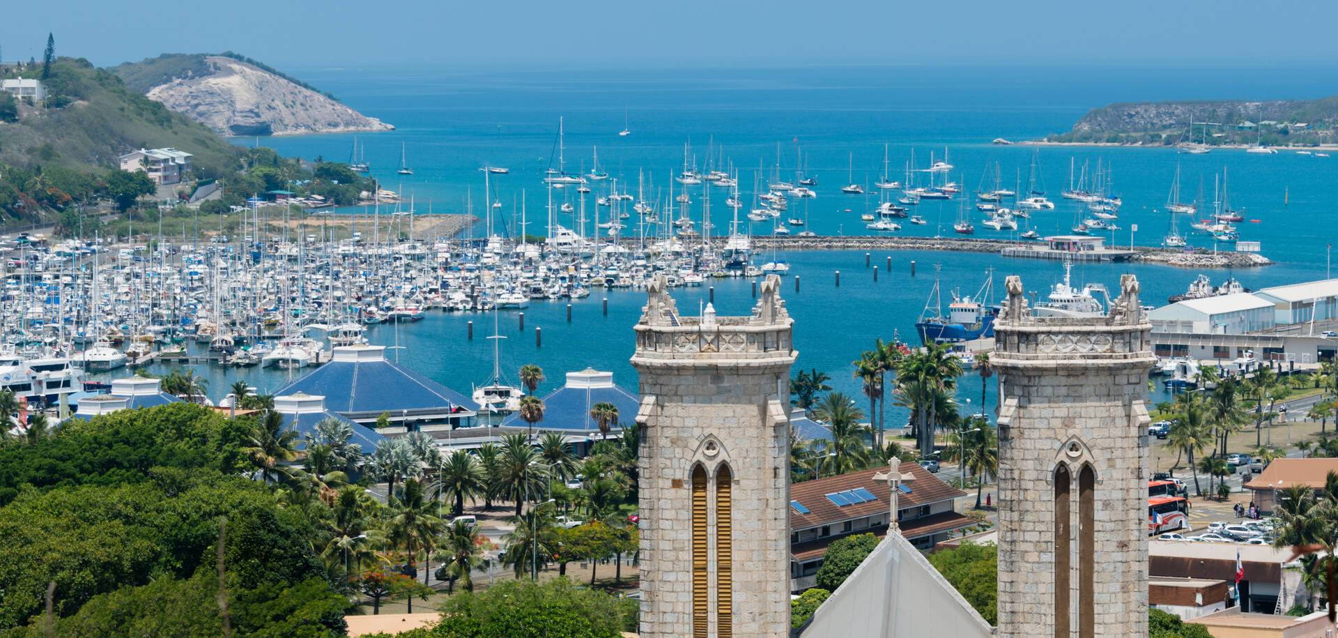 Saint Josef Cathedral and Moselle Bay