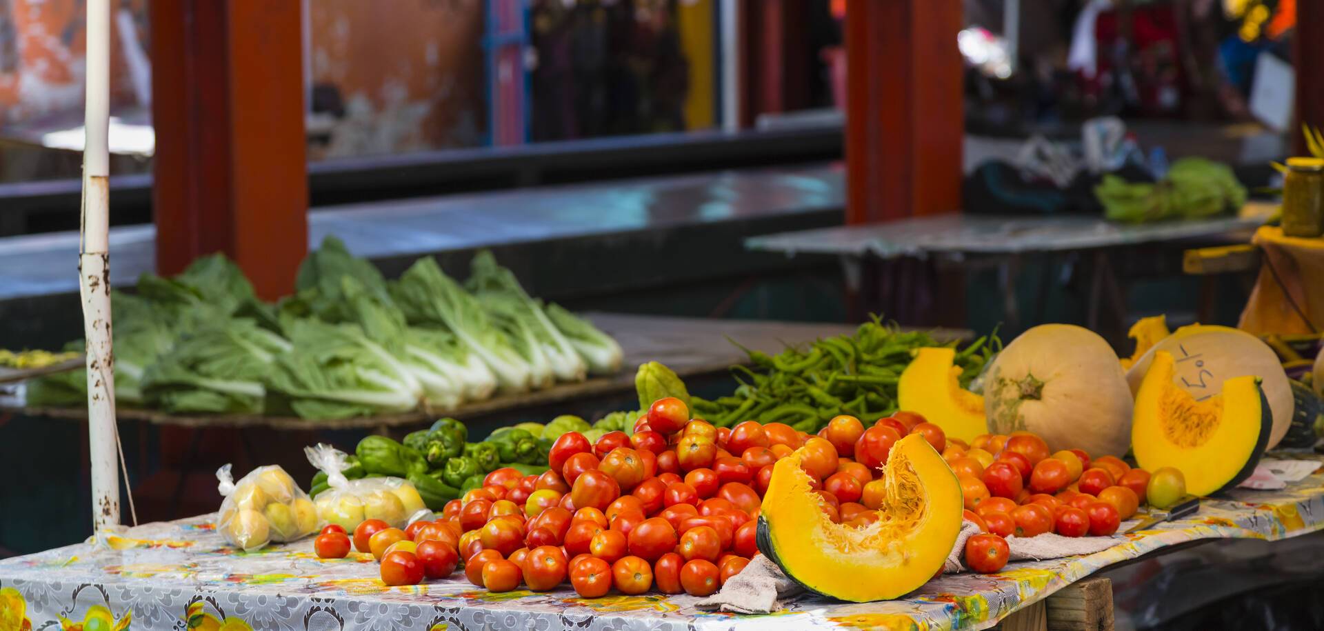 Market in Victoria, Seychelles