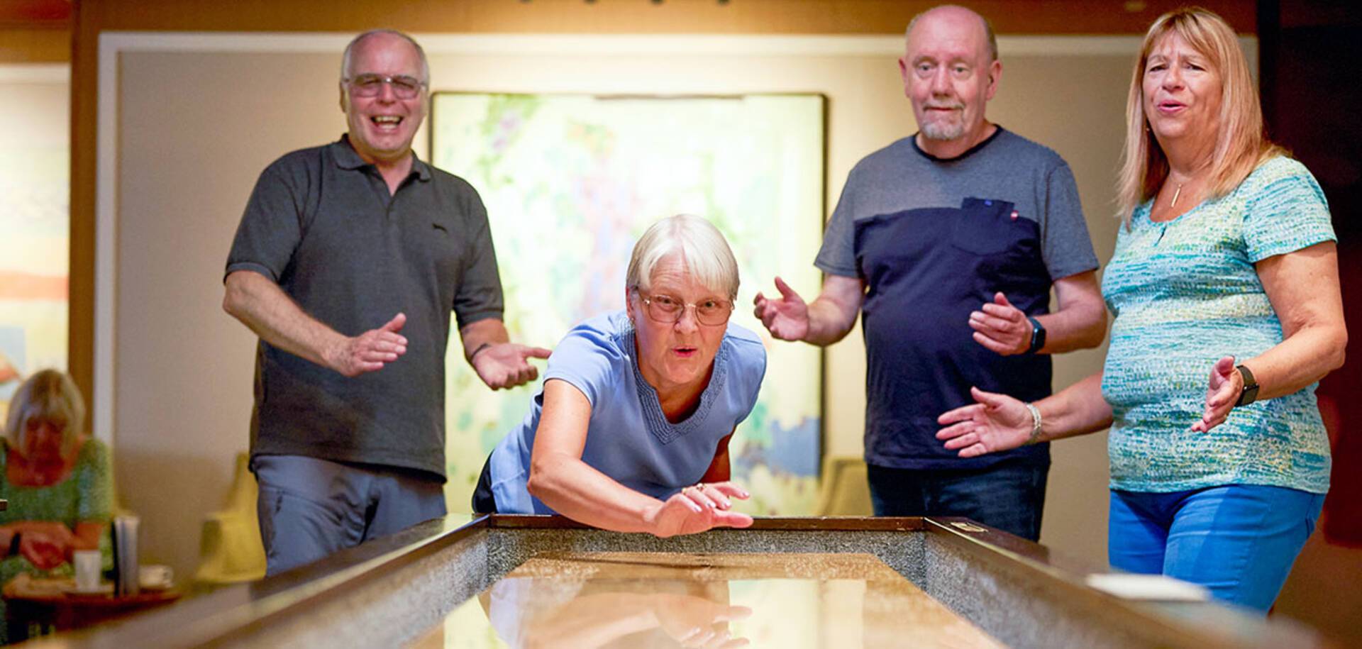 Shuffleboard on Borealis