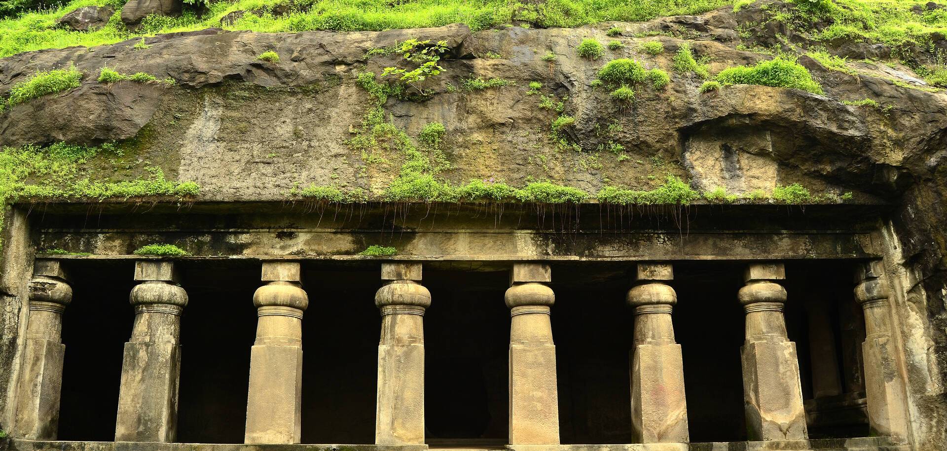 Hindu Temple, Elephanta Island Caves, Mumbai