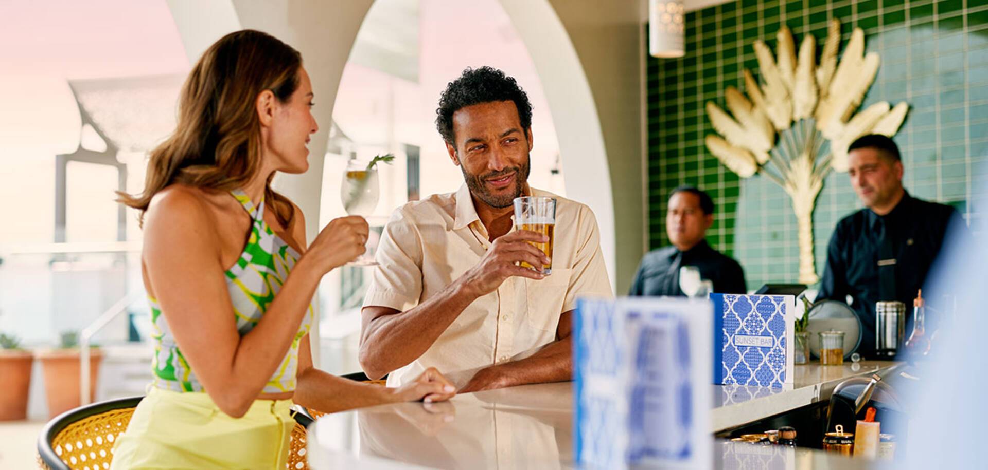 Sunset Bar on Celebrity Beyond