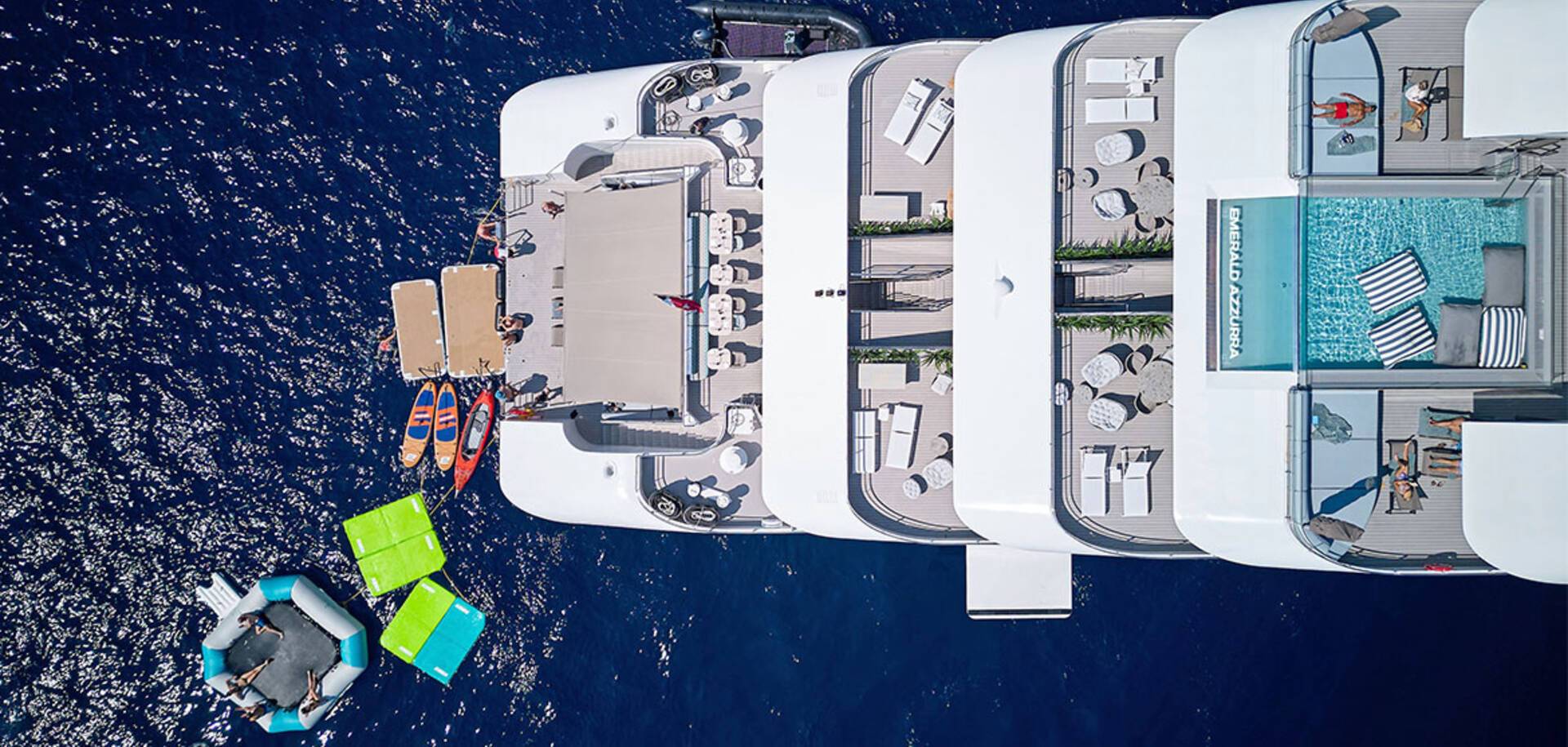 Marina Platform on Emerald Azzurra