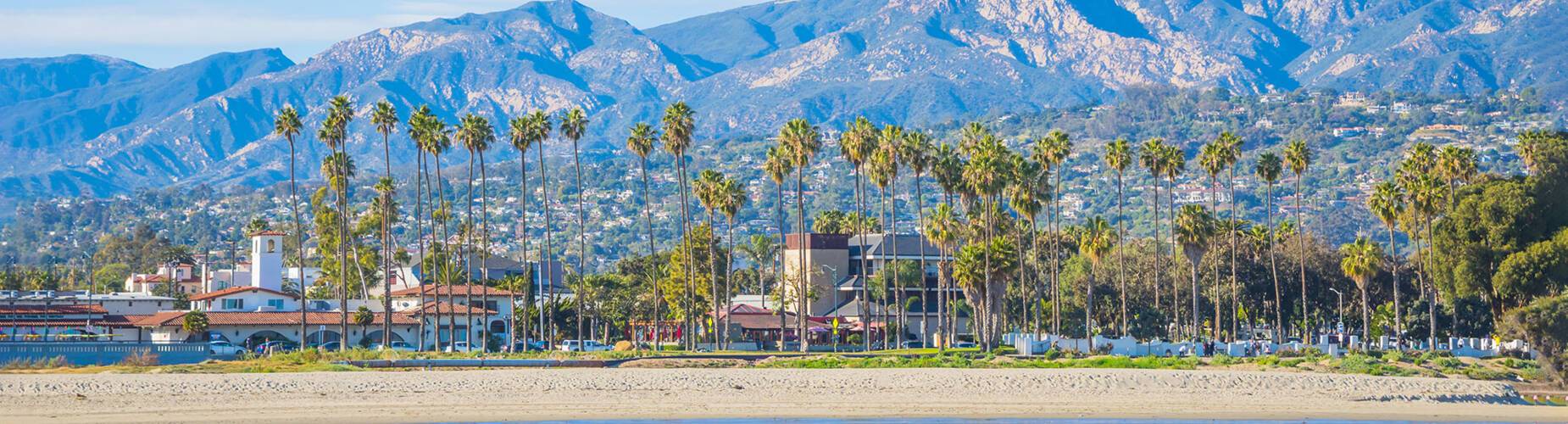 A panoramic view of Santa Barbara