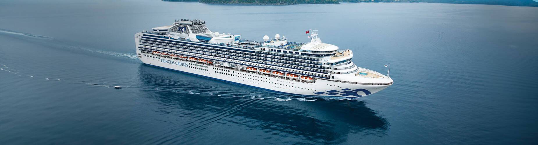 Diamond Princess in Kagoshima, Japan