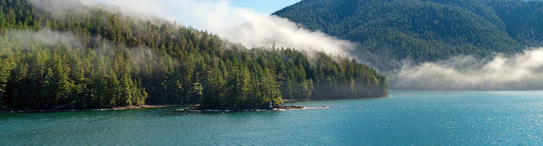An inlet near Prince Rupert in Canada