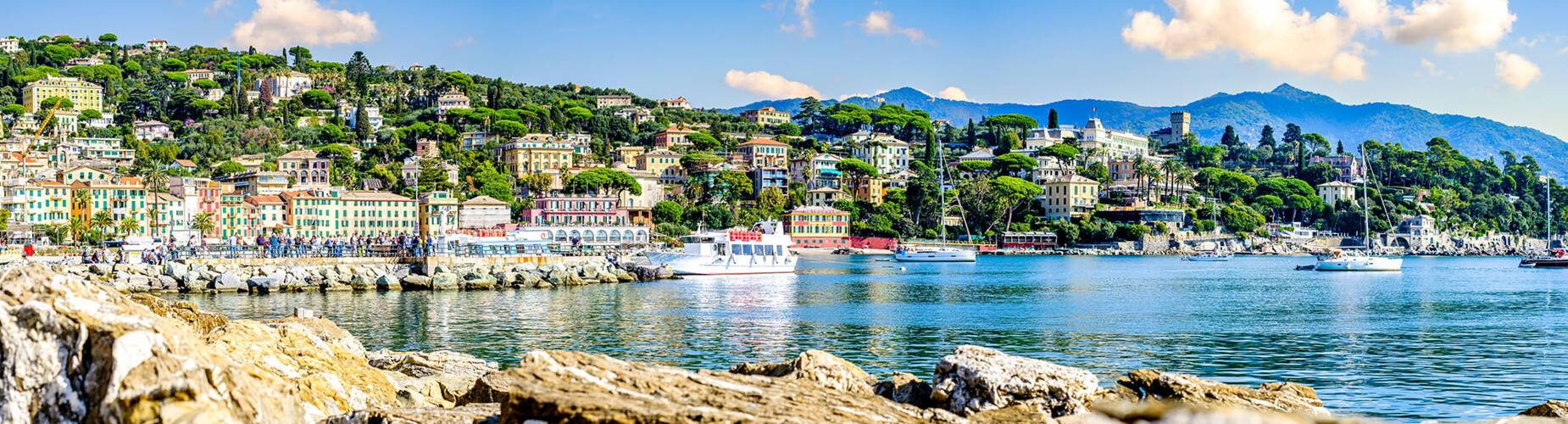 A panoramic view of Santa Margherita