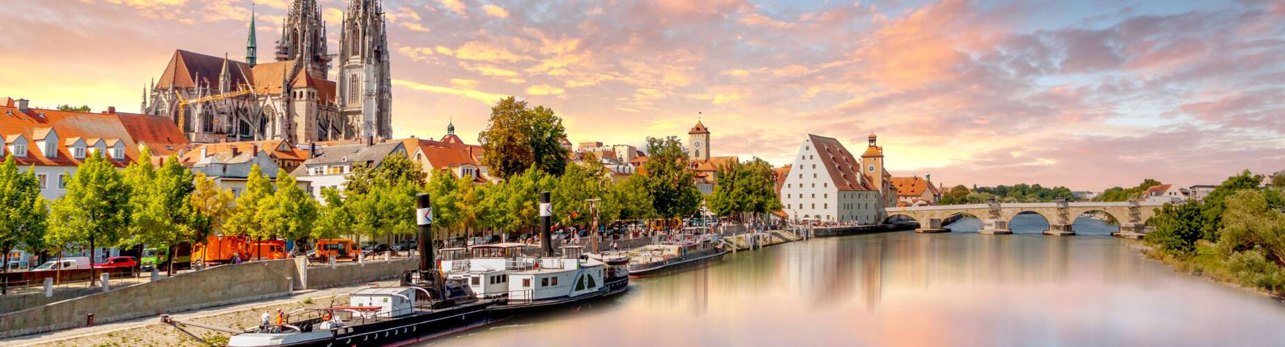 The view over Regensburg