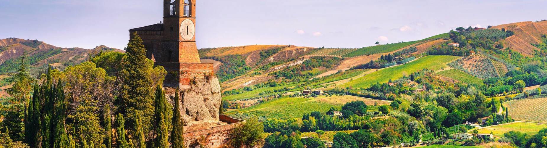 Ravenna's historic clock tower