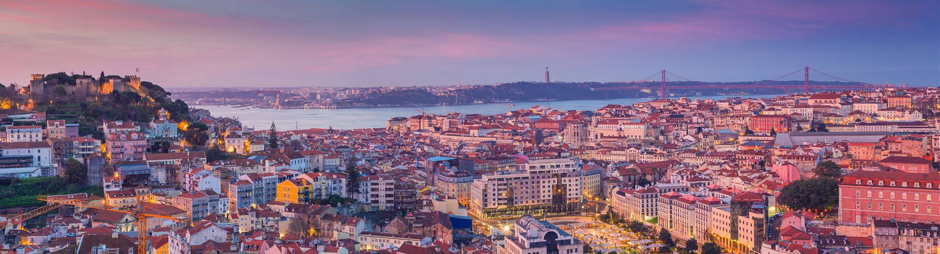 A panoramic view of Lisbon