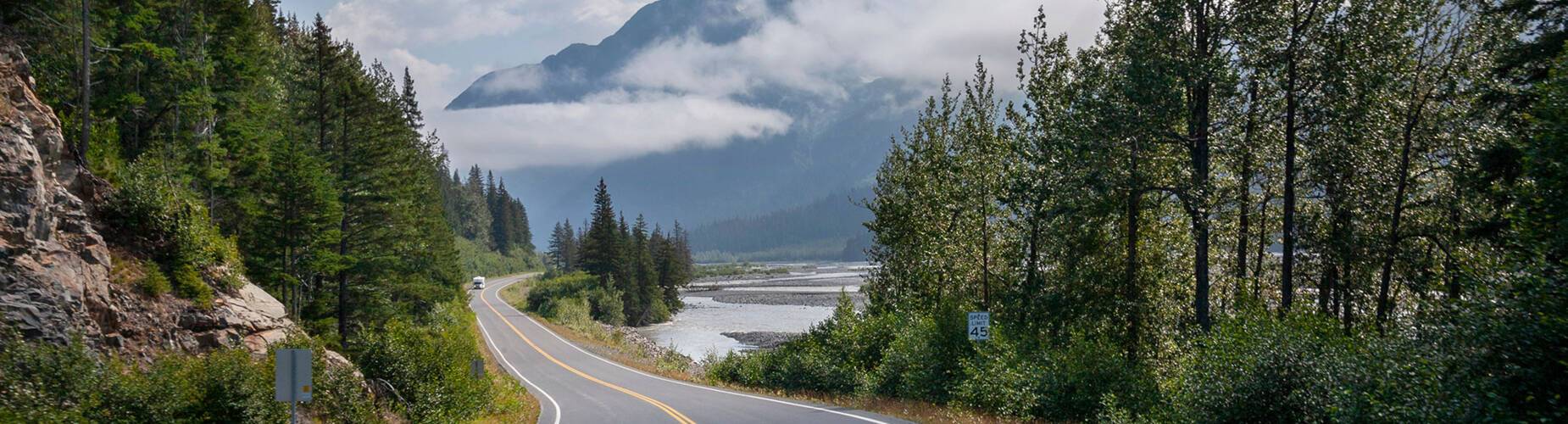 A panoramic view of Seward