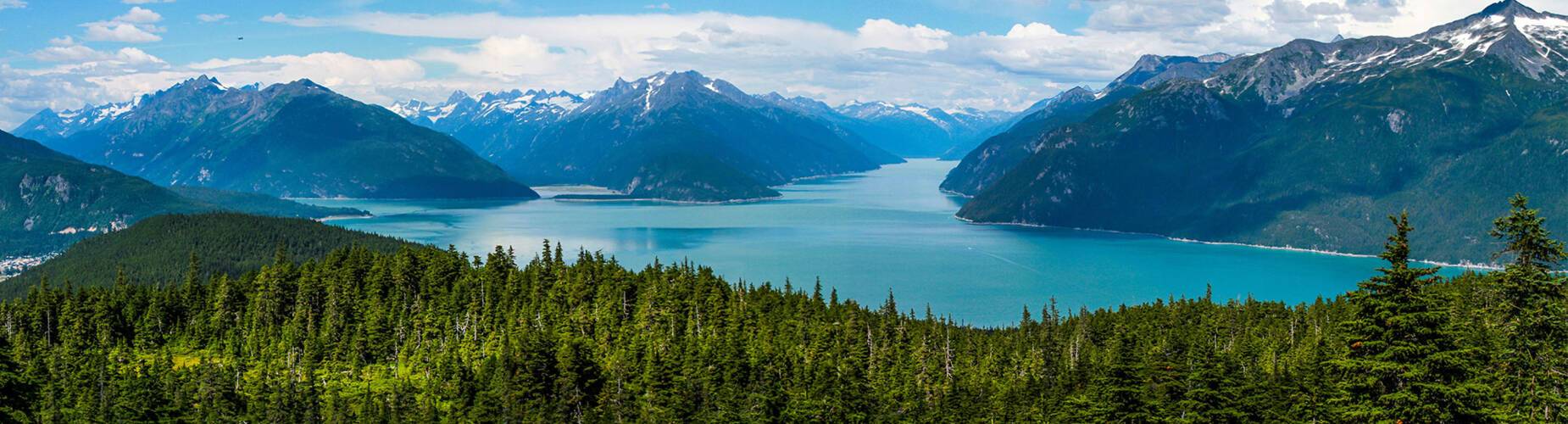 A panoramic view of Haines