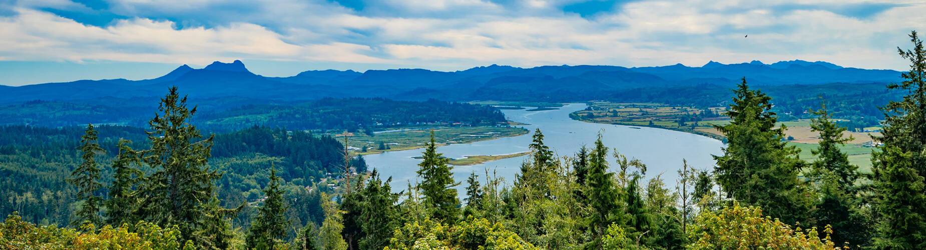 A panoramic view of Astoria