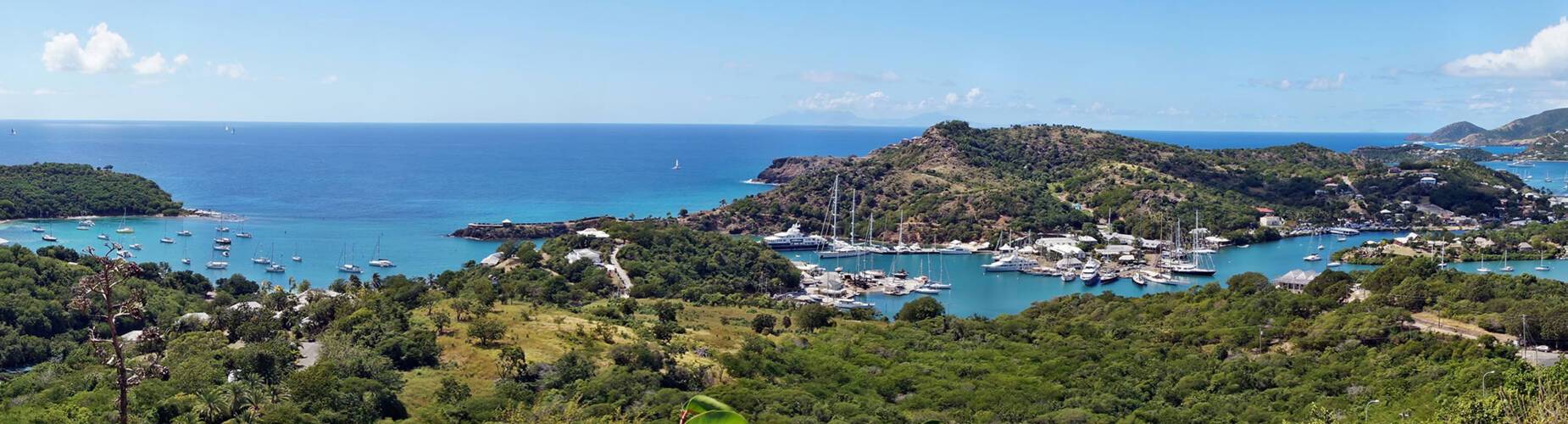 A panoramic view of Falmouth