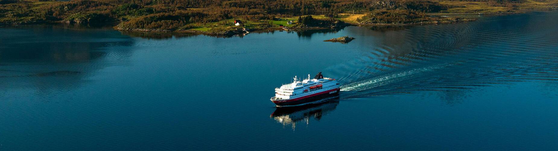 MS Kong Harald at sea