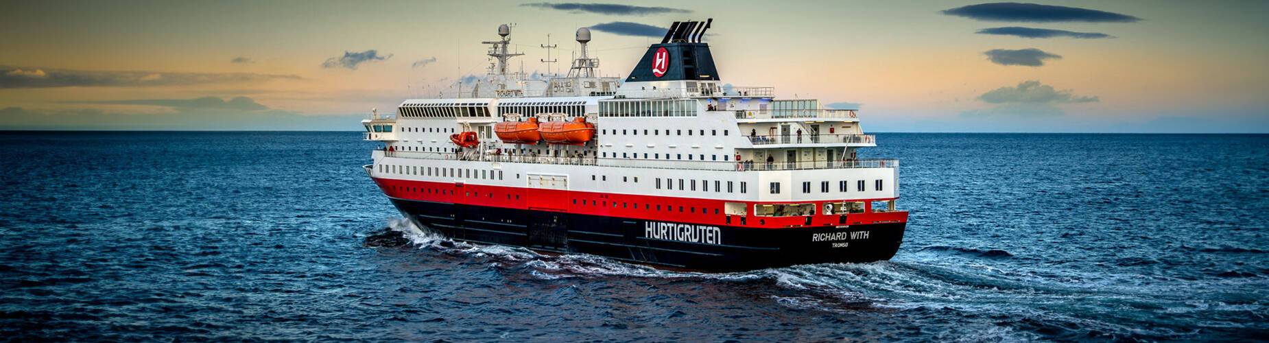 MS Richard With at sea