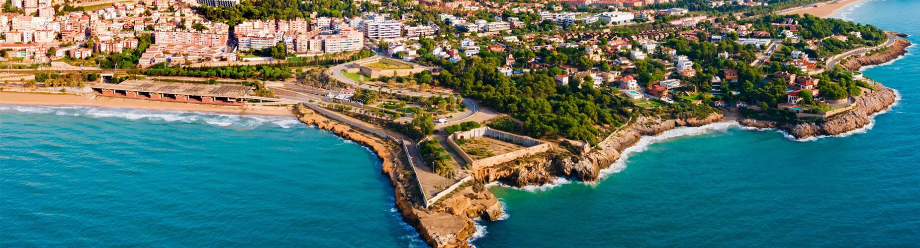 A panoramic aerial view of Tarragona