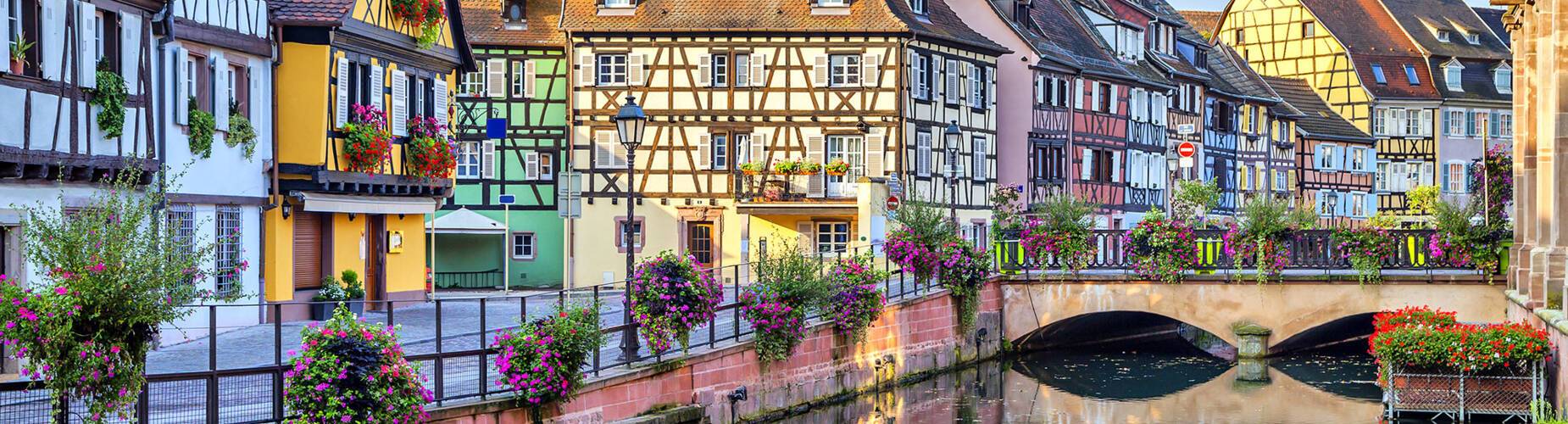 The view of Colmar