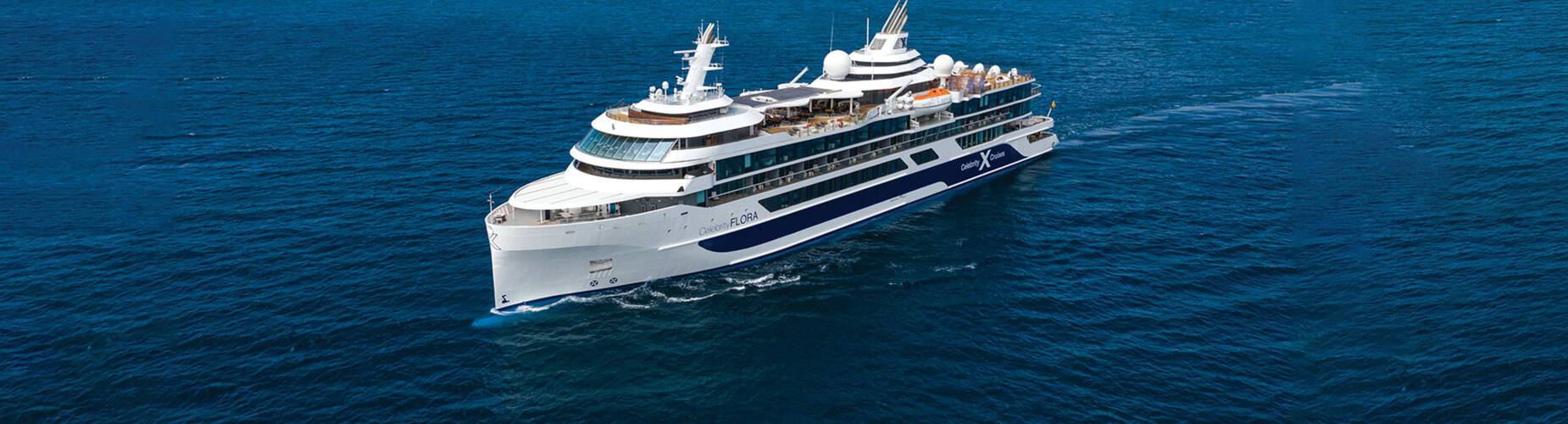 Celebrity Flora at sea