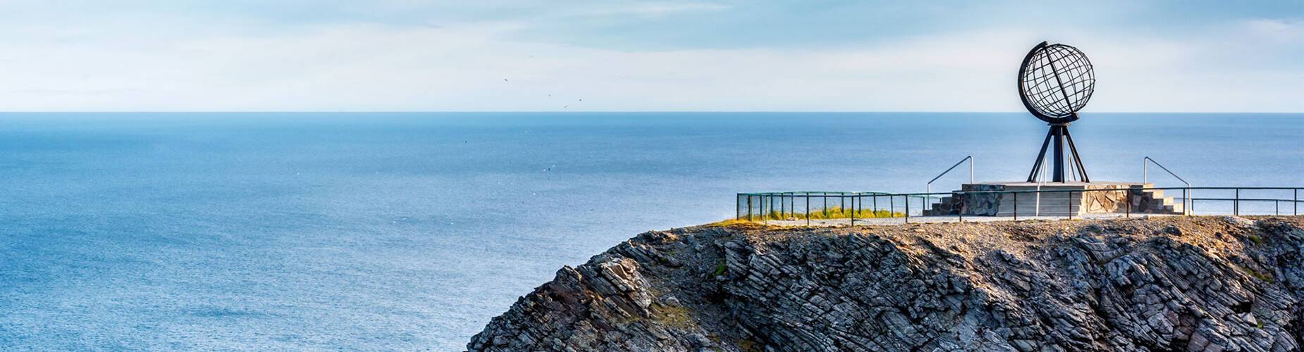 Panoramic view of Nordkapp
