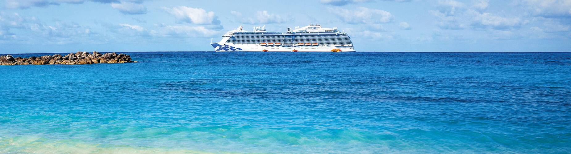 Enchanted Princess at sea