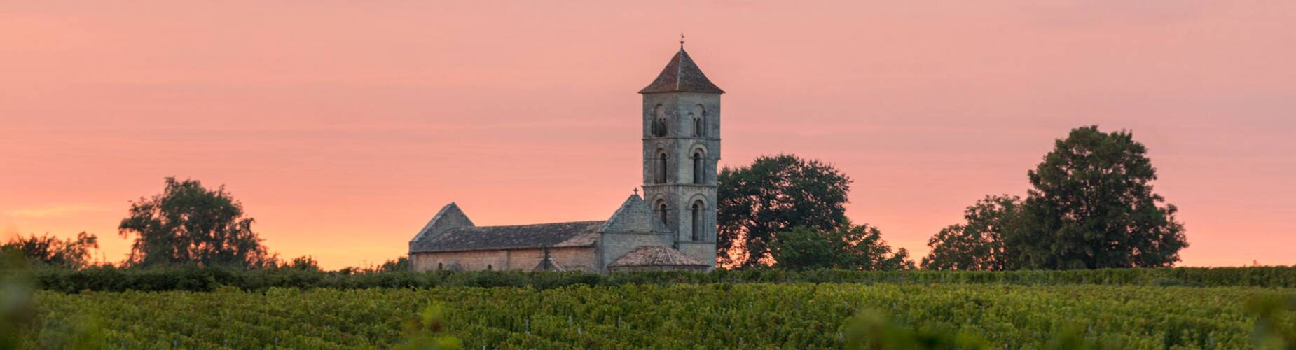 An aerial view of Libourne