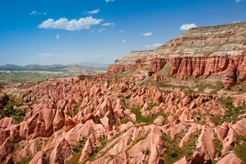 Red valley at Cappadocia