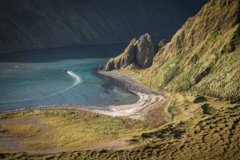 Yankicha and Srednego Islands, Russia