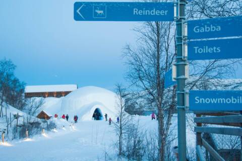 Snow hotel