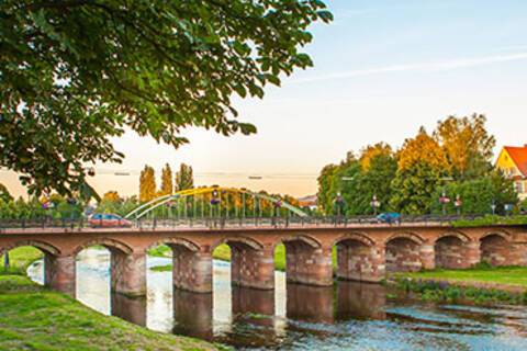 A summers evening in Rastatt